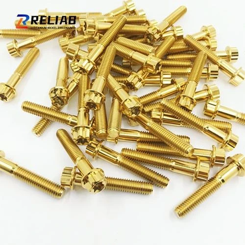 Titanium Motorcycle Modification screws Customized suppliers